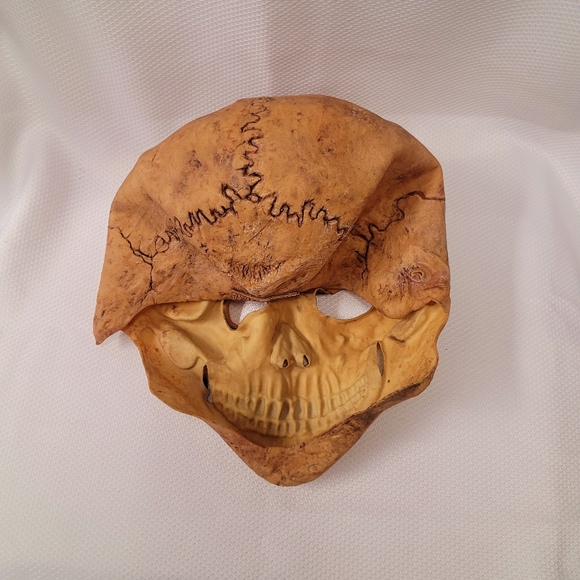 Rubies Vintage Skull Halloween Adult Latex Mask - Picture 7 of 9